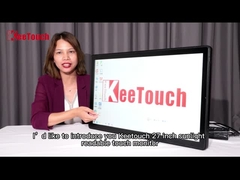 21.5インチの屋外ODMのためのの高さの明るさの接触監視テレビ1500のNit