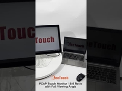 23.8完全な視野角のインチPCAPの接触モニターの16:9の比率