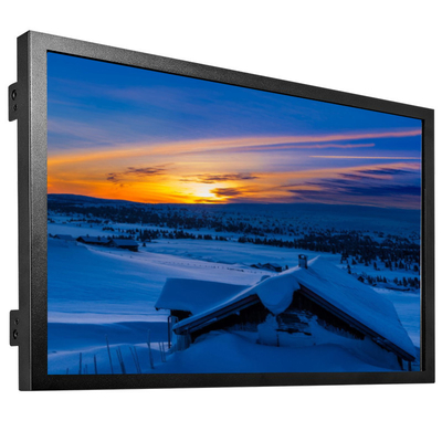 Compact Kiosk LCD Monitor , 21.5" Touch Screen With VGA DVI Video Input