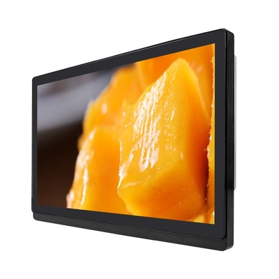 Pure Flat Design 14 Inch PCAP Touch Monitor 1920x1080 For ATM