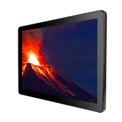 VGA DVI Video Input 32 Inch PCAP Touch Monitor 16:9 Ratio Anti Vandal