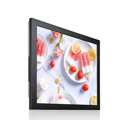 17 Inch Infrared Touch Monitor IP65 Waterproof Vandal Proof