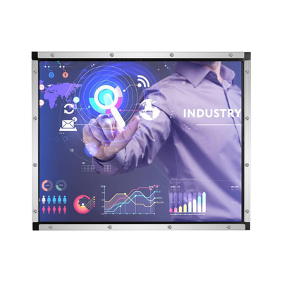 15 Inch SAW Touch Monitor Open Frame Single Touch 420 Nits Digital LCD Screen