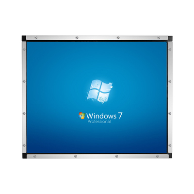 Industrial SAW Touch Monitor , Square Touch Screen Monitor With Scratch Resistance