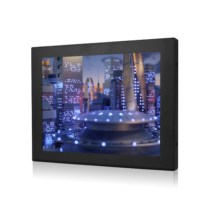 Pure LCD Panel 10.4 Inch SAW Touch Monitor Anti Vandal For Kiosks
