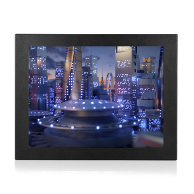 Pure LCD Panel 10.4 Inch SAW Touch Monitor Anti Vandal For Kiosks